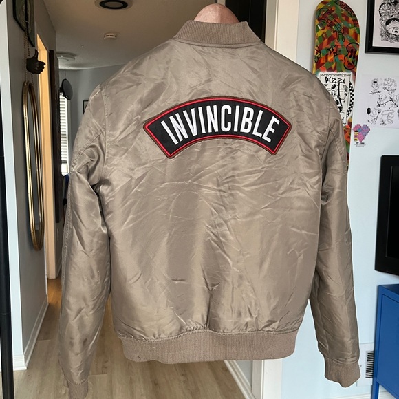 Patched Bomber Jacket - Picture 4 of 7